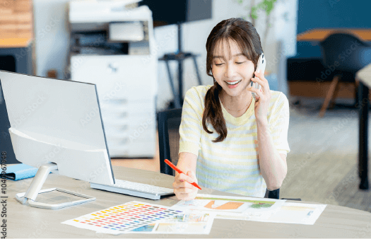 ダイレクトメールの確認と修正