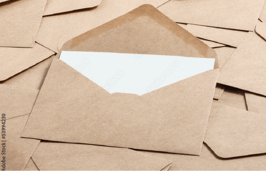 ダイレクトメールの封入