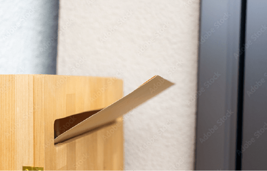 ダイレクトメール投函